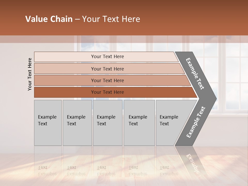 Blank Board Parquet PowerPoint Template