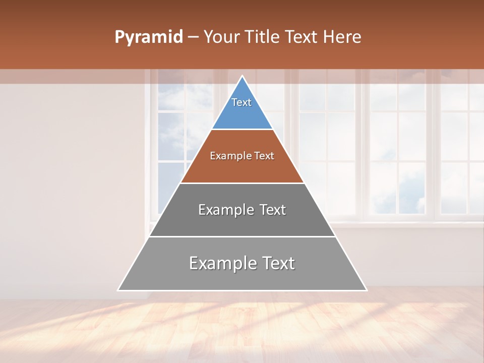 Blank Board Parquet PowerPoint Template