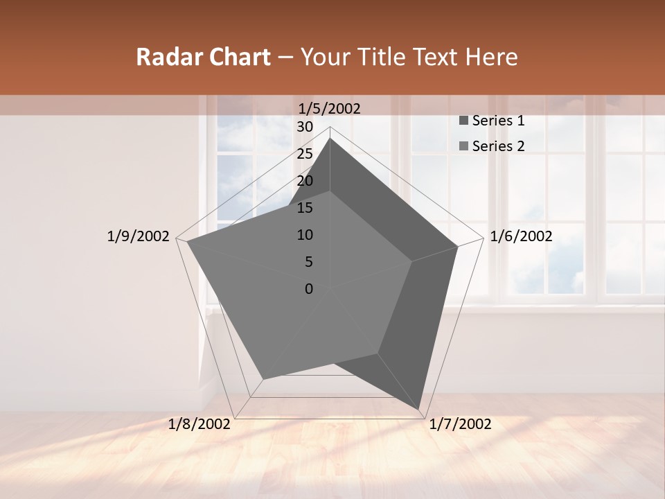 Blank Board Parquet PowerPoint Template