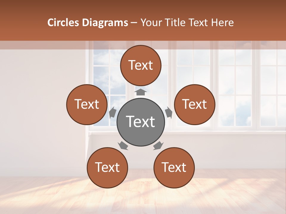 Blank Board Parquet PowerPoint Template