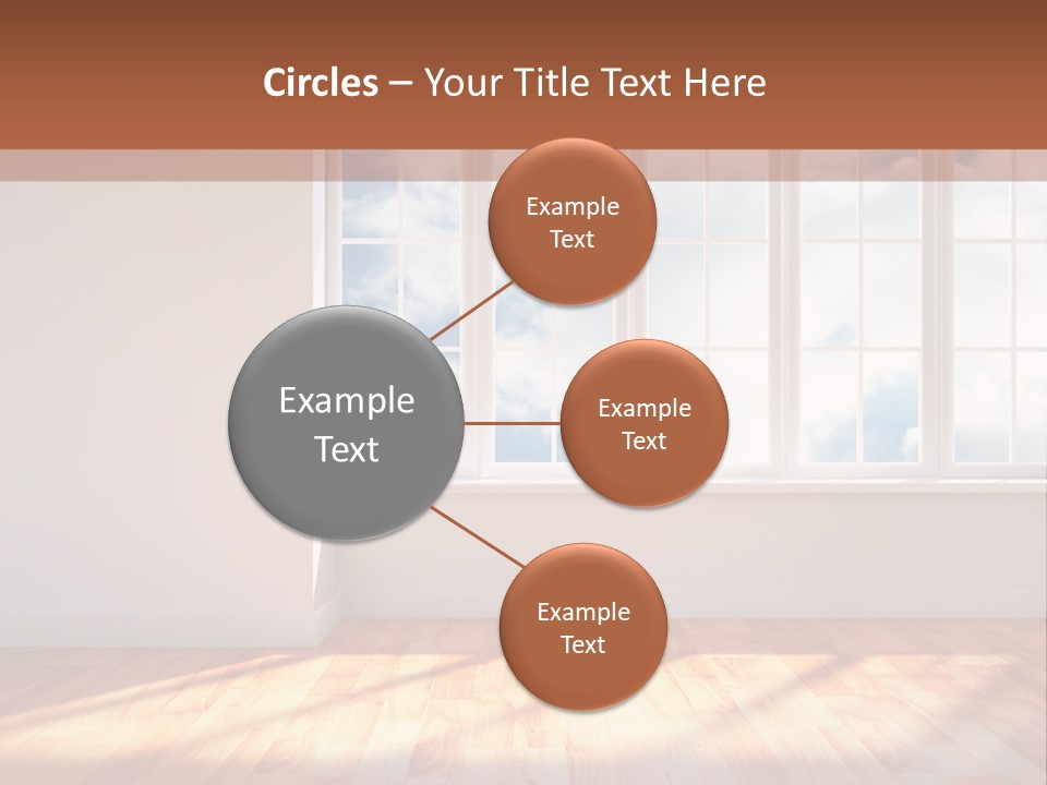 Blank Board Parquet PowerPoint Template