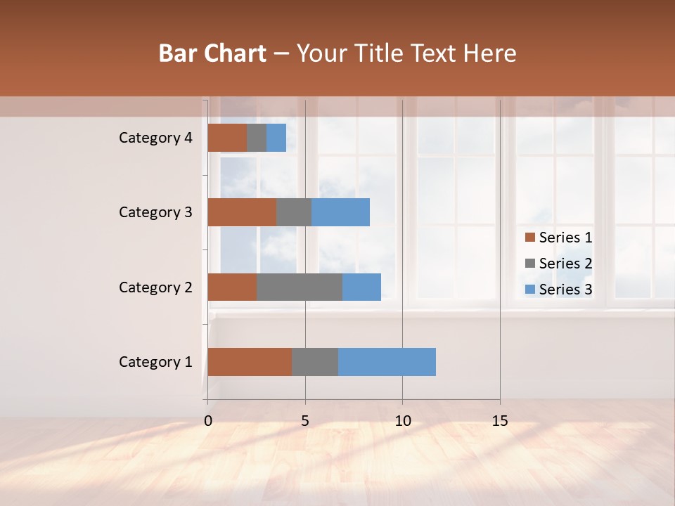 Blank Board Parquet PowerPoint Template