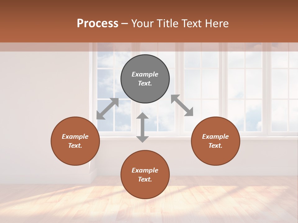 Blank Board Parquet PowerPoint Template