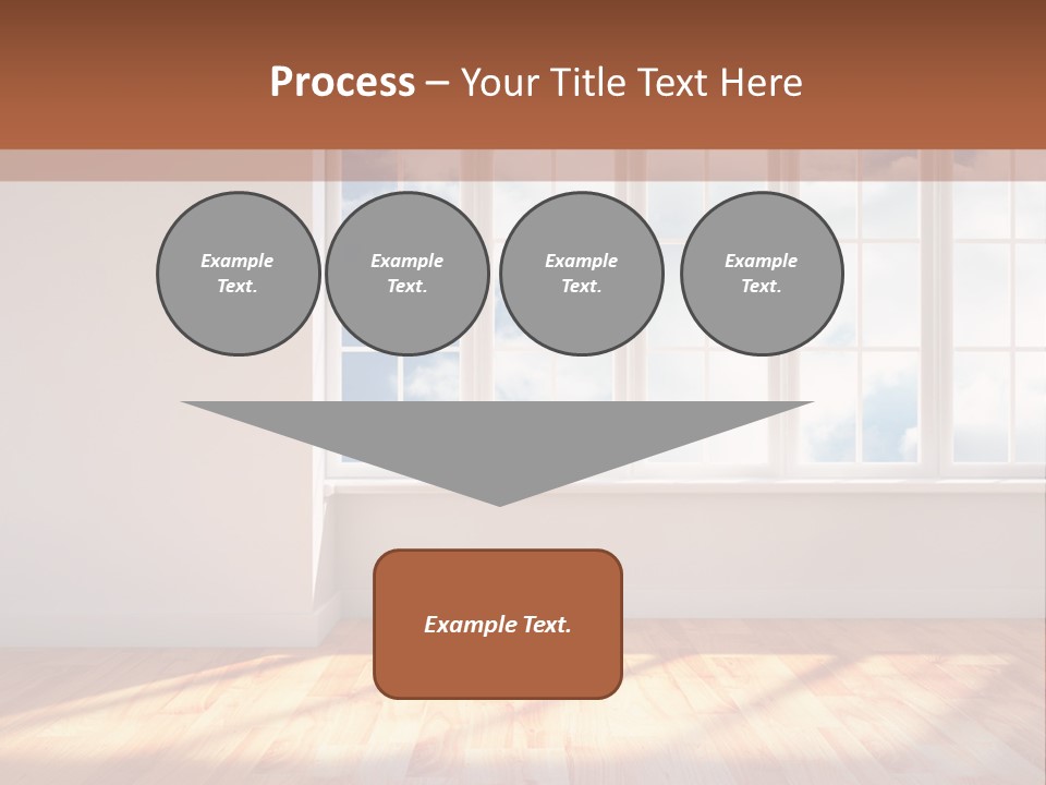 Blank Board Parquet PowerPoint Template