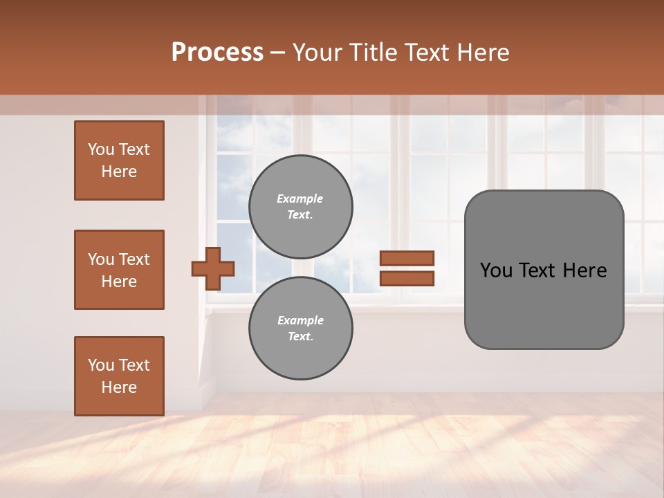 Blank Board Parquet PowerPoint Template