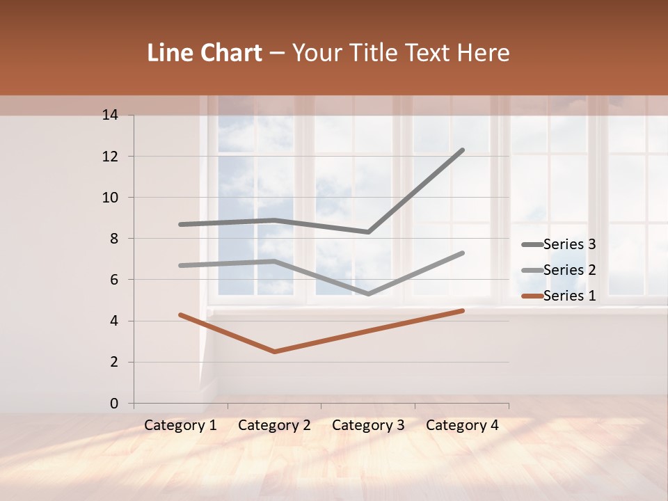 Blank Board Parquet PowerPoint Template