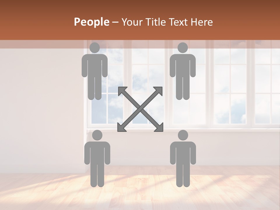 Blank Board Parquet PowerPoint Template