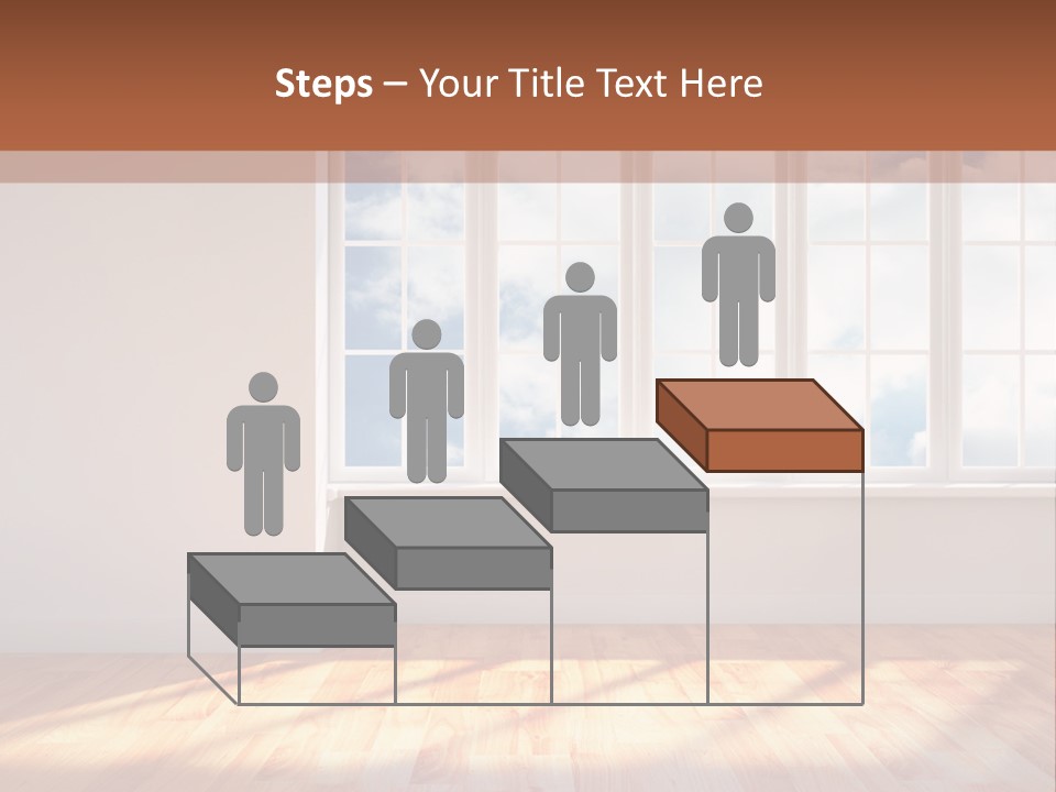 Blank Board Parquet PowerPoint Template