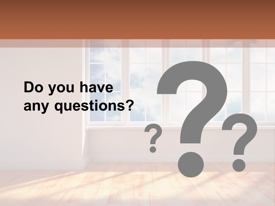 Blank Board Parquet PowerPoint Template