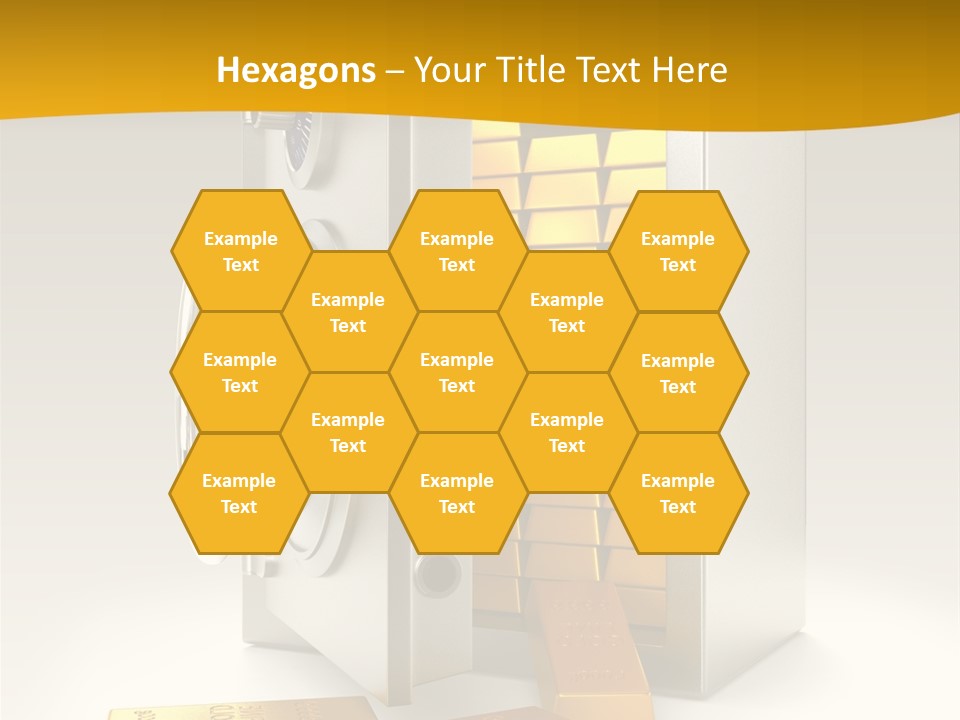 Lock Finance Vault PowerPoint Template