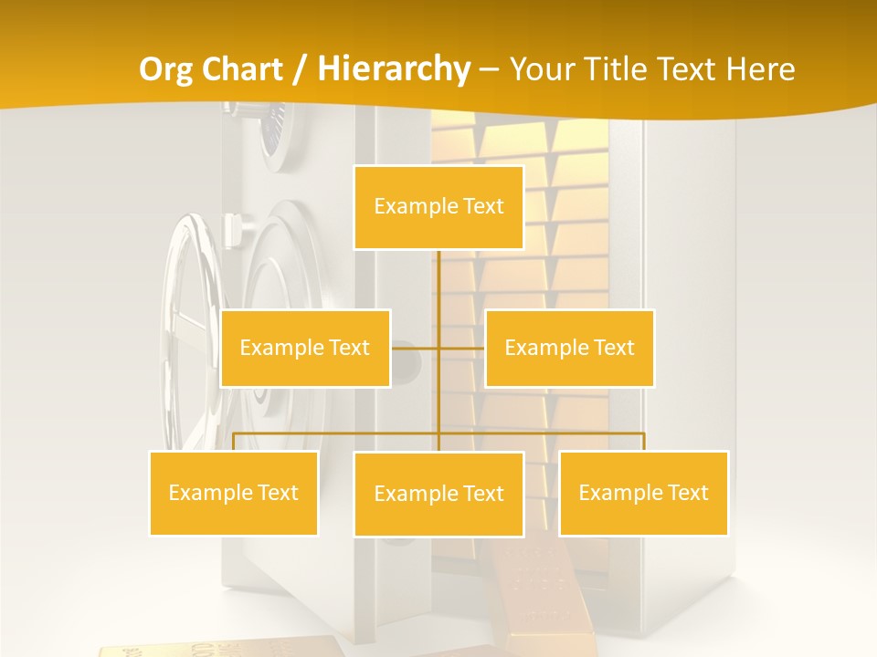 Lock Finance Vault PowerPoint Template