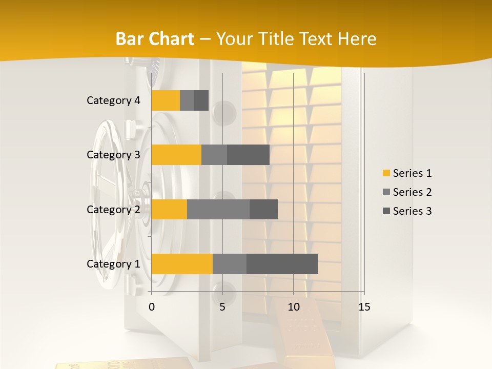 Lock Finance Vault PowerPoint Template