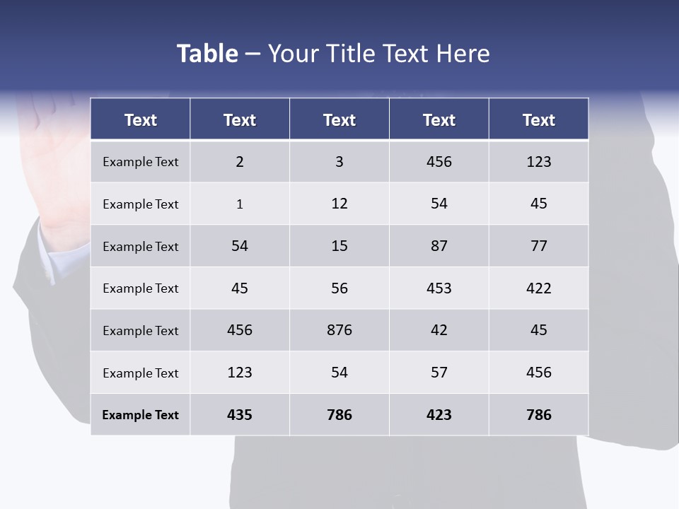 Swear Allegiance Assertive PowerPoint Template