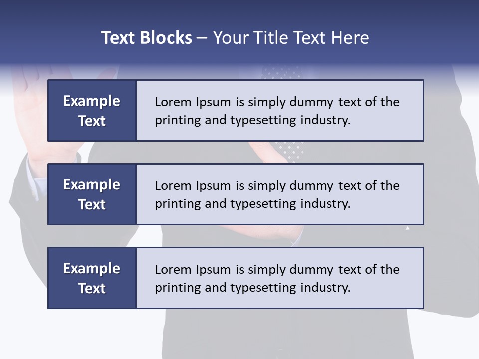 Swear Allegiance Assertive PowerPoint Template