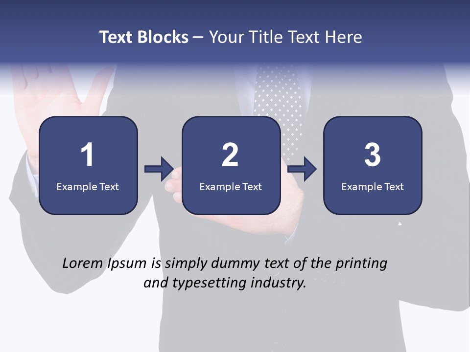 Swear Allegiance Assertive PowerPoint Template