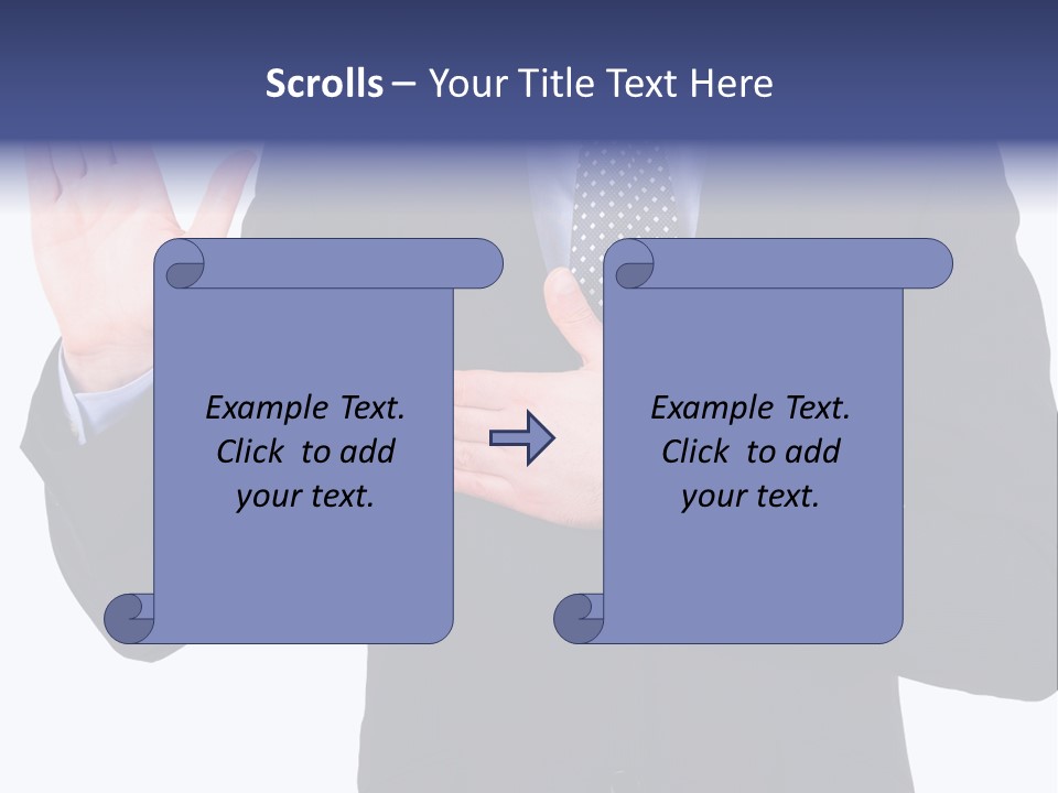 Swear Allegiance Assertive PowerPoint Template