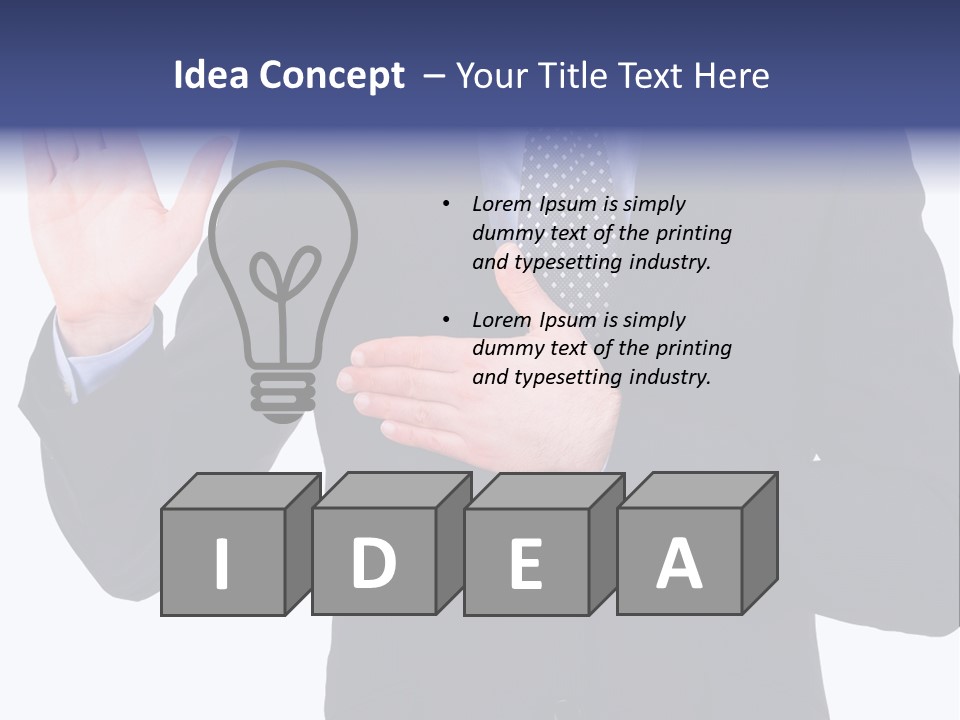 Swear Allegiance Assertive PowerPoint Template