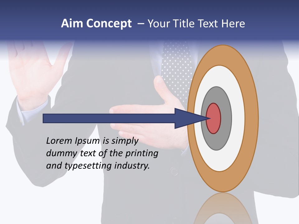 Swear Allegiance Assertive PowerPoint Template