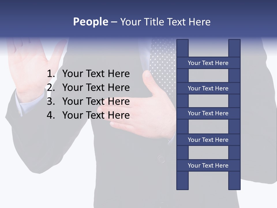 Swear Allegiance Assertive PowerPoint Template
