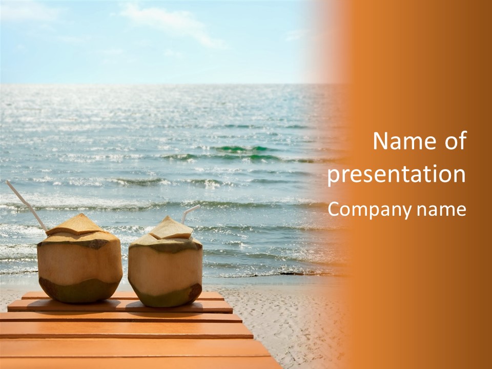 River Object Oasis PowerPoint Template