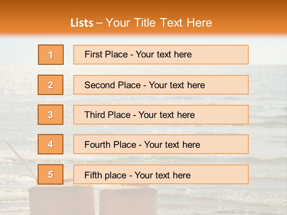 River Object Oasis PowerPoint Template