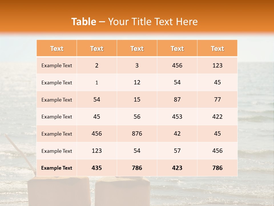River Object Oasis PowerPoint Template