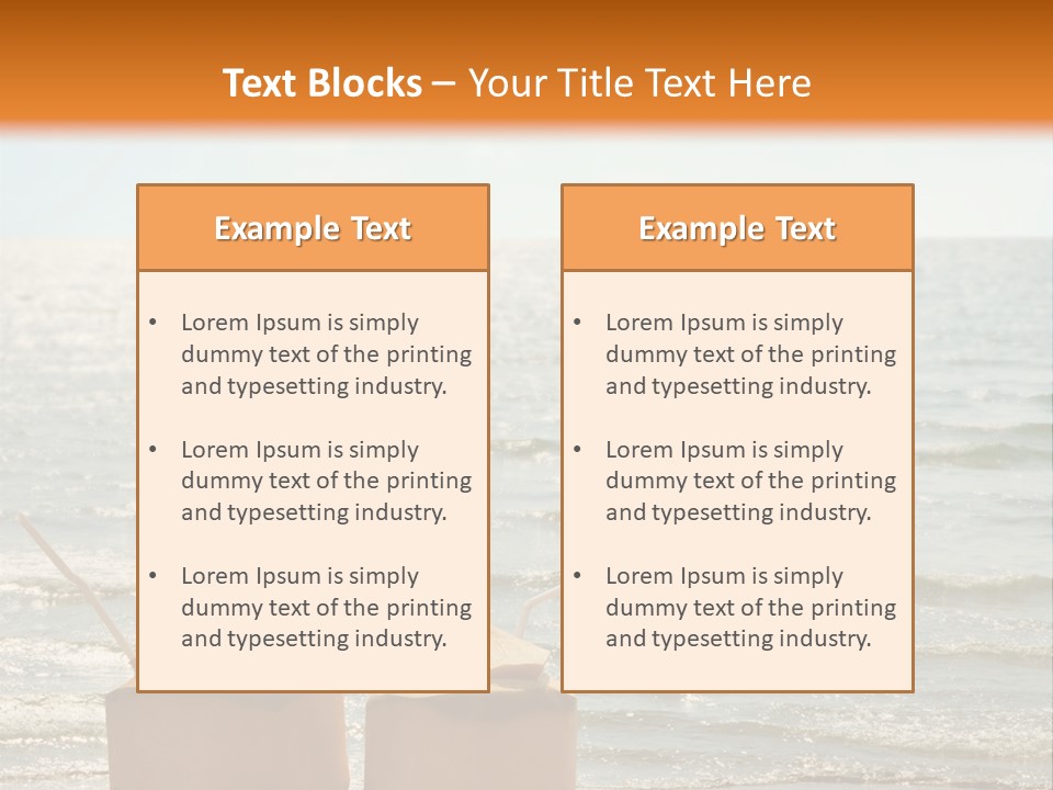 River Object Oasis PowerPoint Template