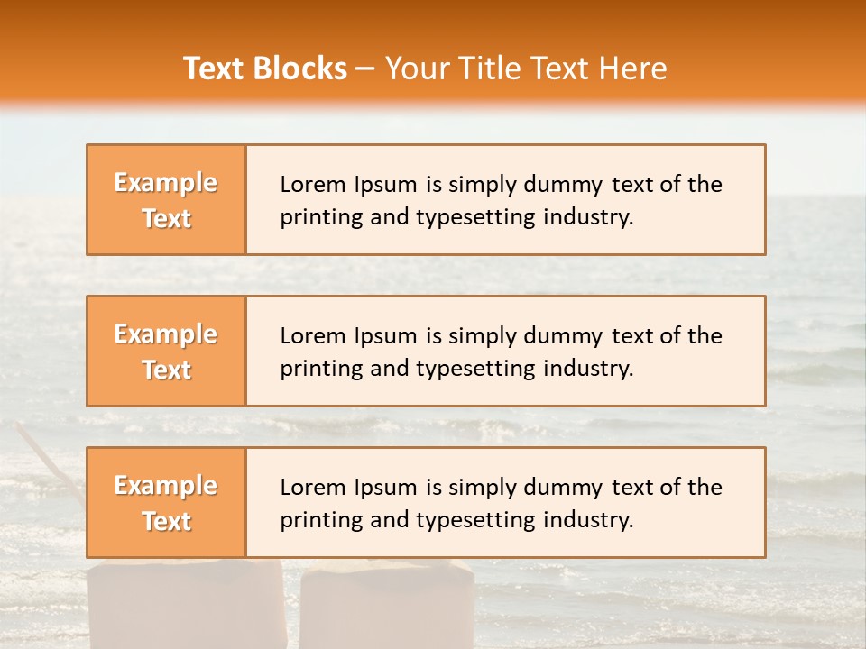 River Object Oasis PowerPoint Template