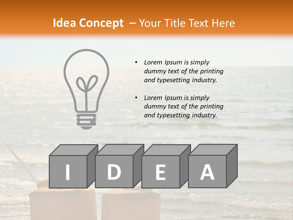 River Object Oasis PowerPoint Template