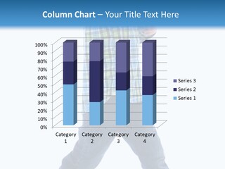 Alone Confident Smiling PowerPoint Template