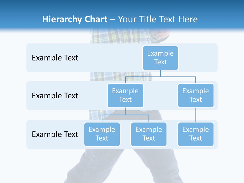 Alone Confident Smiling PowerPoint Template