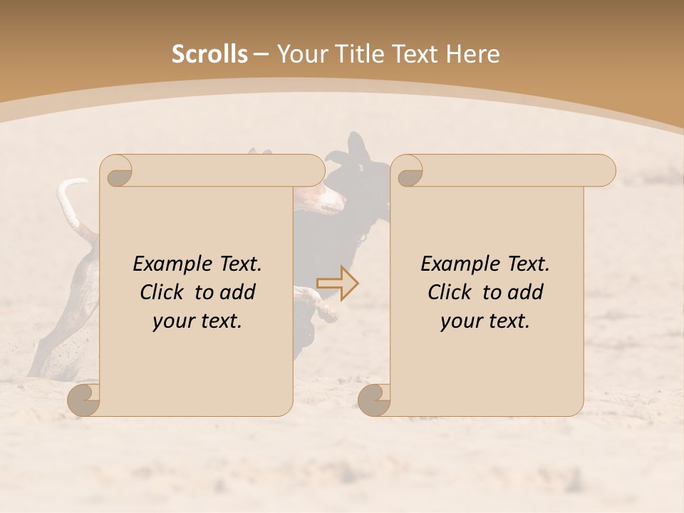 Summer Cloud Old PowerPoint Template