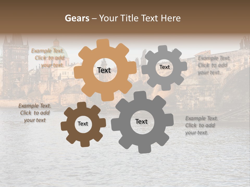 Summer Cloud Old PowerPoint Template