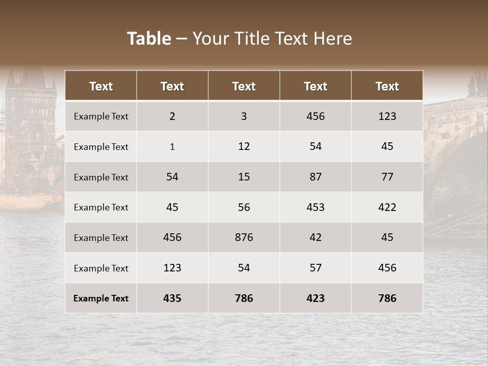 Summer Cloud Old PowerPoint Template