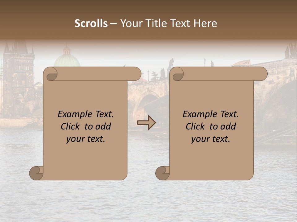 Summer Cloud Old PowerPoint Template