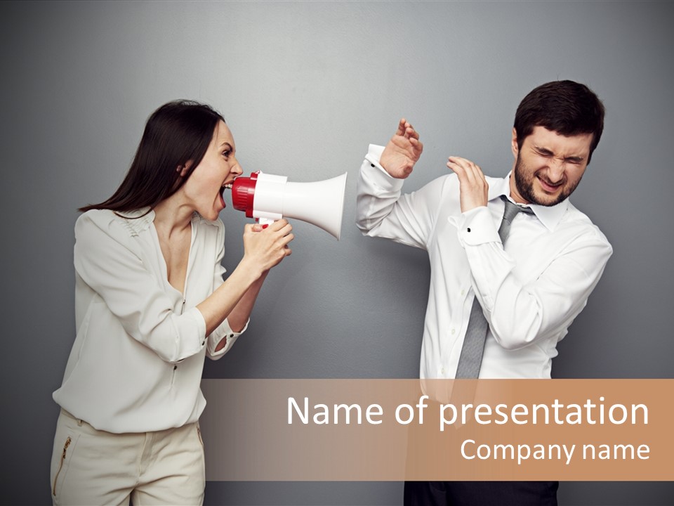 Clerk  Competitive PowerPoint Template