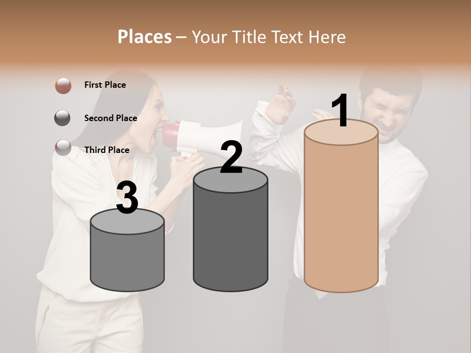 Clerk  Competitive PowerPoint Template