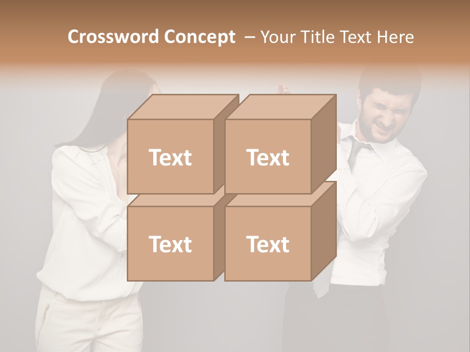 Clerk  Competitive PowerPoint Template