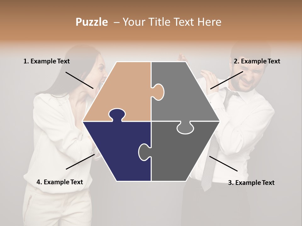 Clerk  Competitive PowerPoint Template