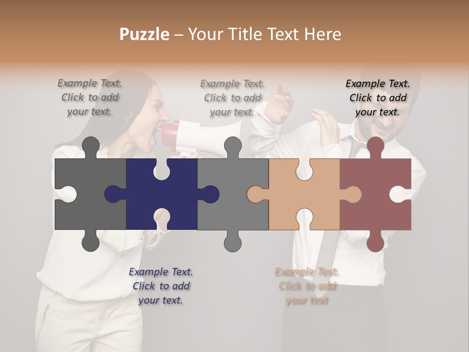 Clerk  Competitive PowerPoint Template