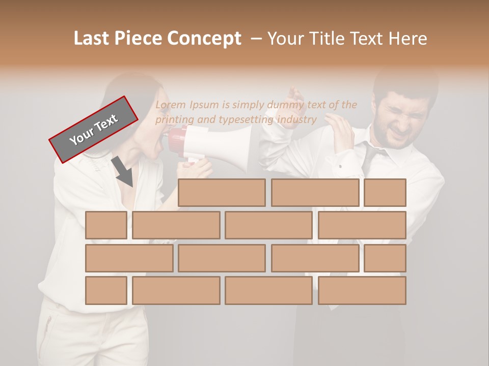 Clerk  Competitive PowerPoint Template