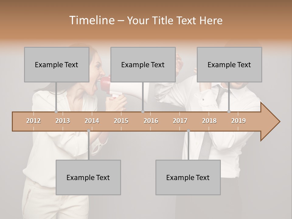Clerk  Competitive PowerPoint Template
