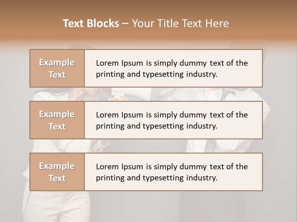 Clerk  Competitive PowerPoint Template