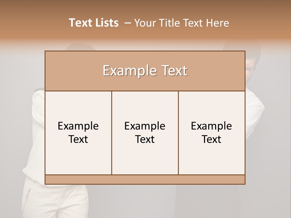 Clerk  Competitive PowerPoint Template