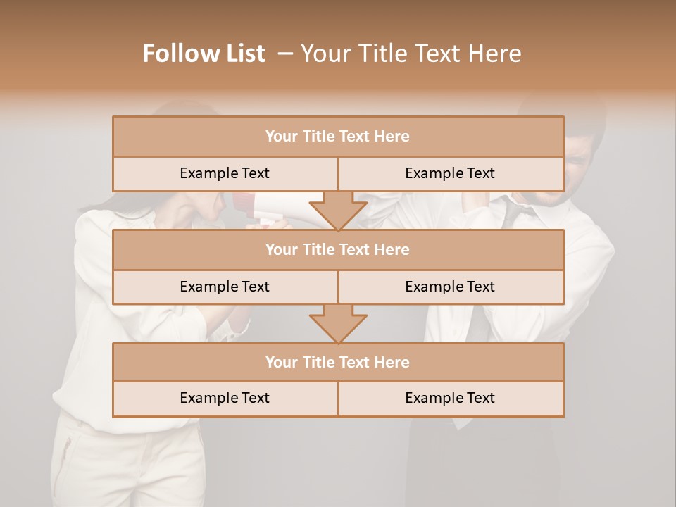 Clerk  Competitive PowerPoint Template