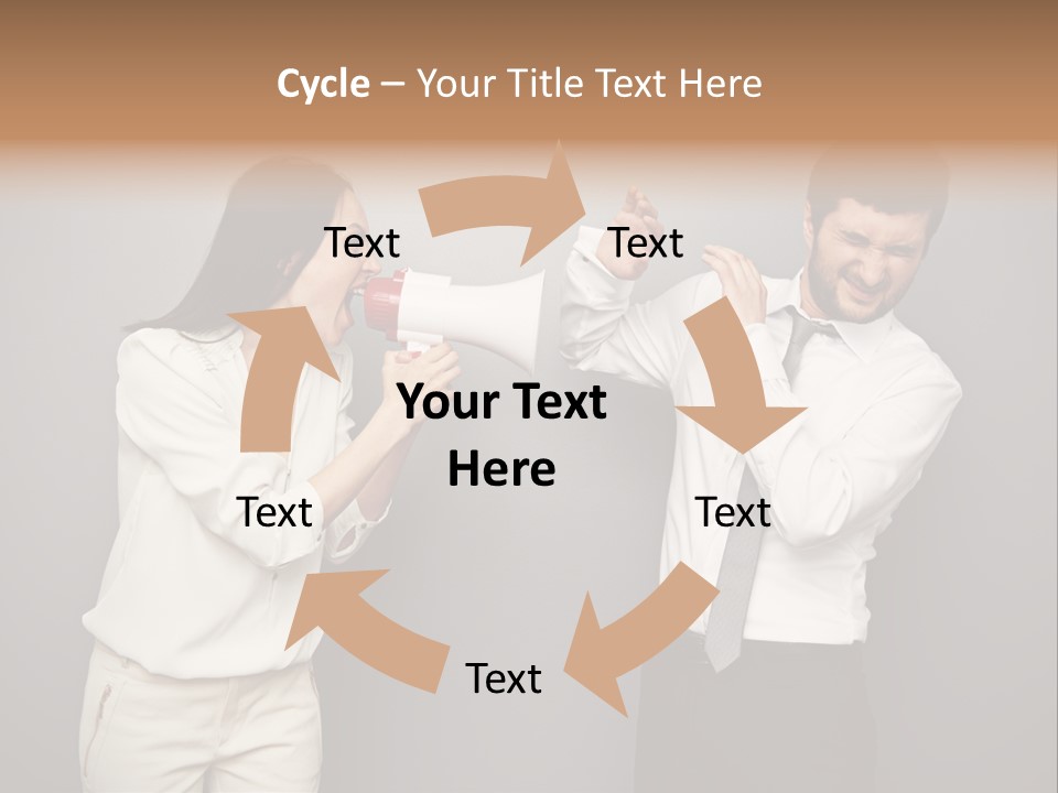 Clerk  Competitive PowerPoint Template