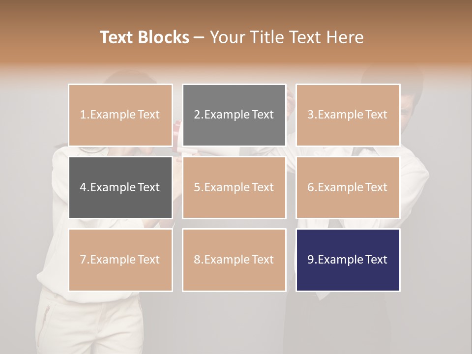 Clerk  Competitive PowerPoint Template