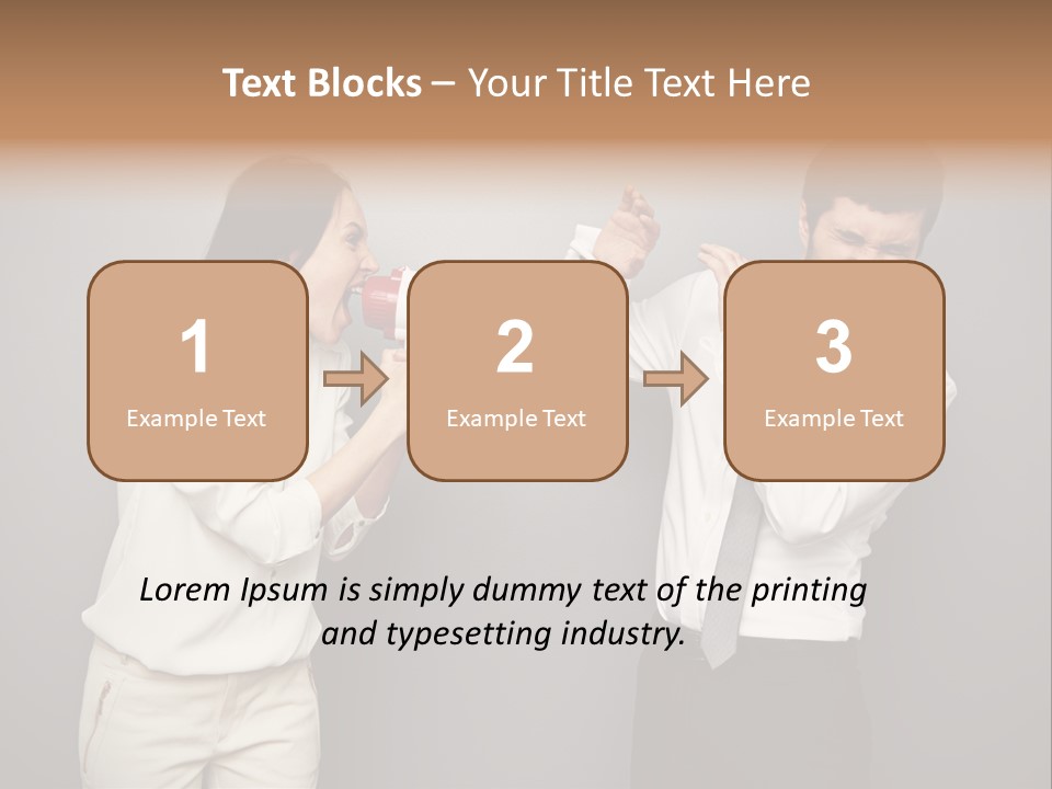 Clerk  Competitive PowerPoint Template