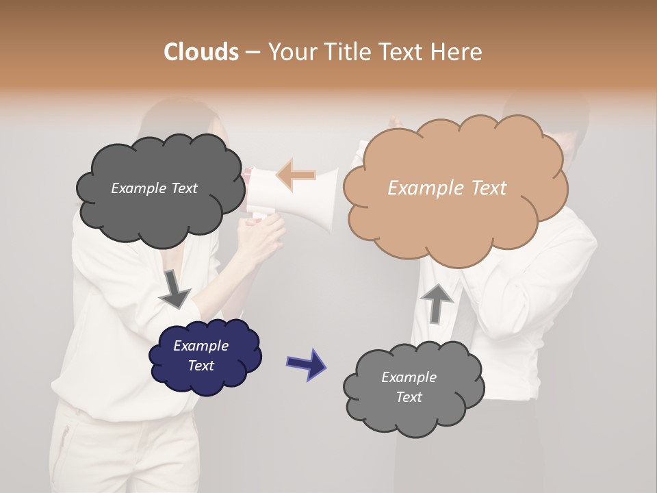 Clerk  Competitive PowerPoint Template