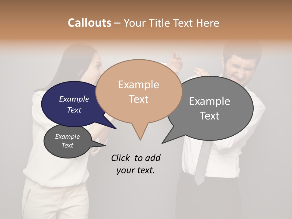 Clerk  Competitive PowerPoint Template